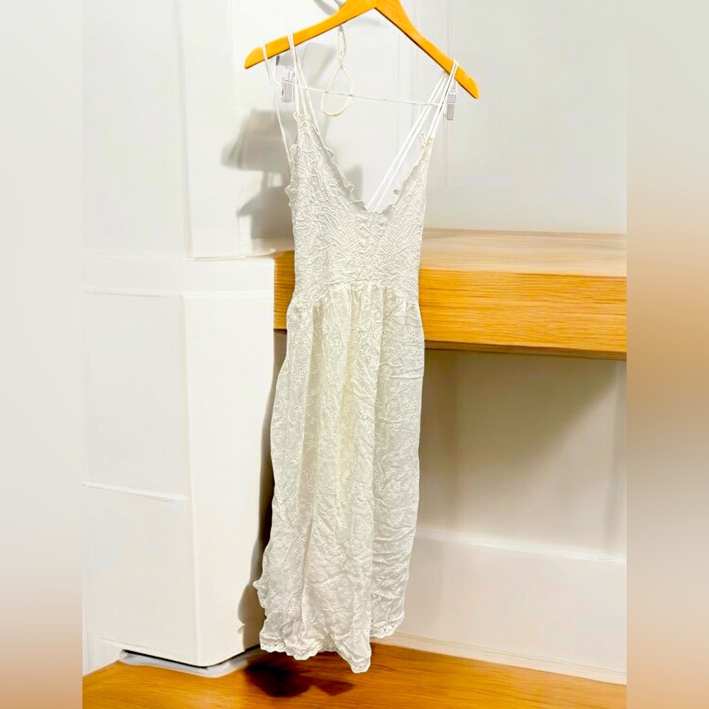 Incredible free people eyelet dress NWT